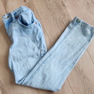 Boys 502 Levi Jeans Regular Taper, Light wash, Size 8